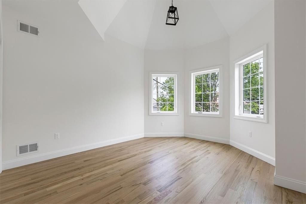 Empty room, Interior, Wood Texture Flooring