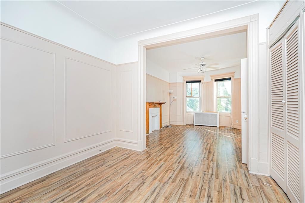 Empty room, Interior, Wood Texture Flooring