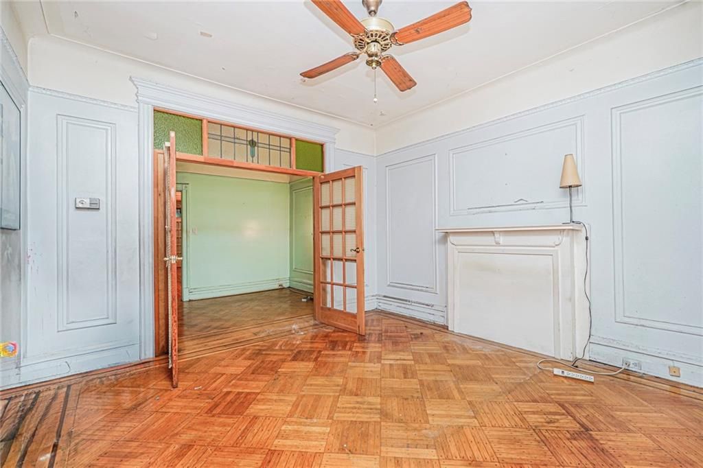 Empty room, Interior, Wood Texture Flooring