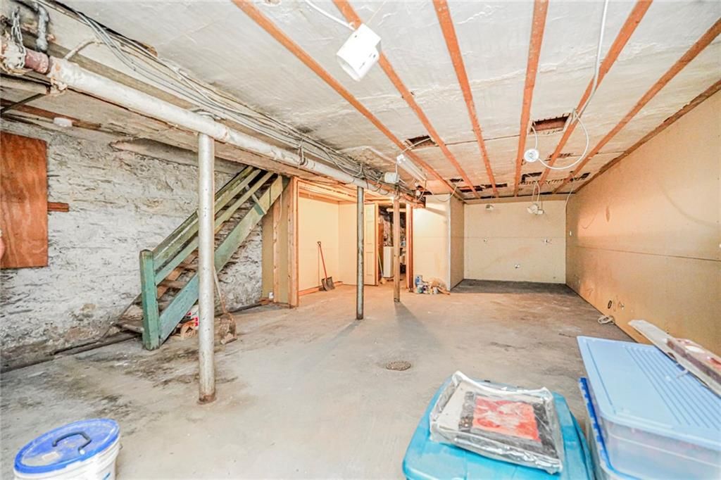 Interior, Stone Walls