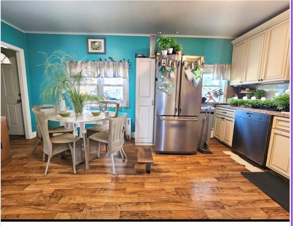 Dining room, Interior, Kitchen, Wood Texture Flooring