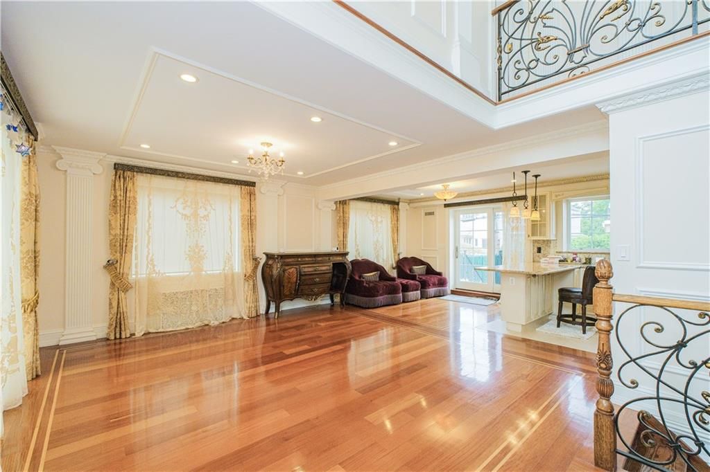 Chandelier, Interior, Pendant Lights, Recessed Lighting, Wood Texture Flooring