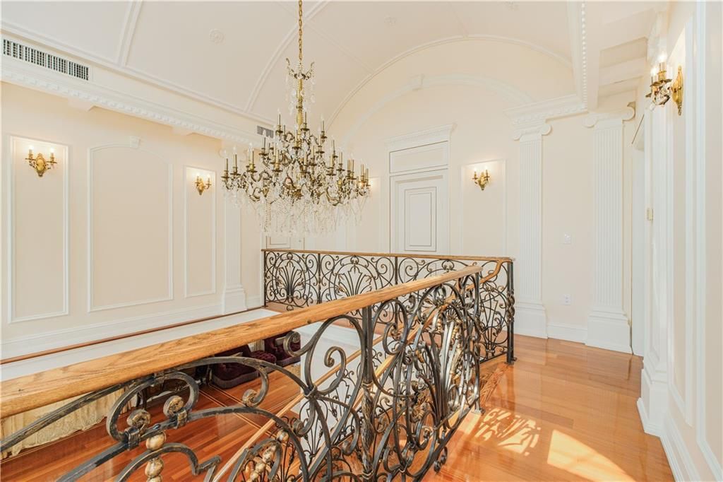 Chandelier, Interior, Wood Texture Flooring