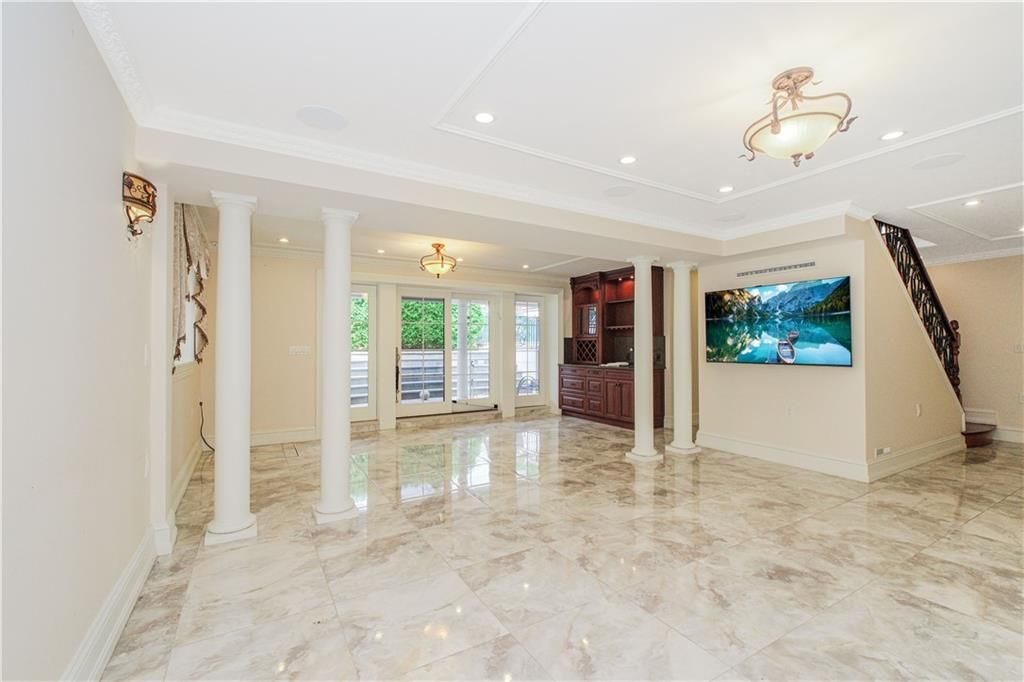 Interior, Marble, Recessed Lighting