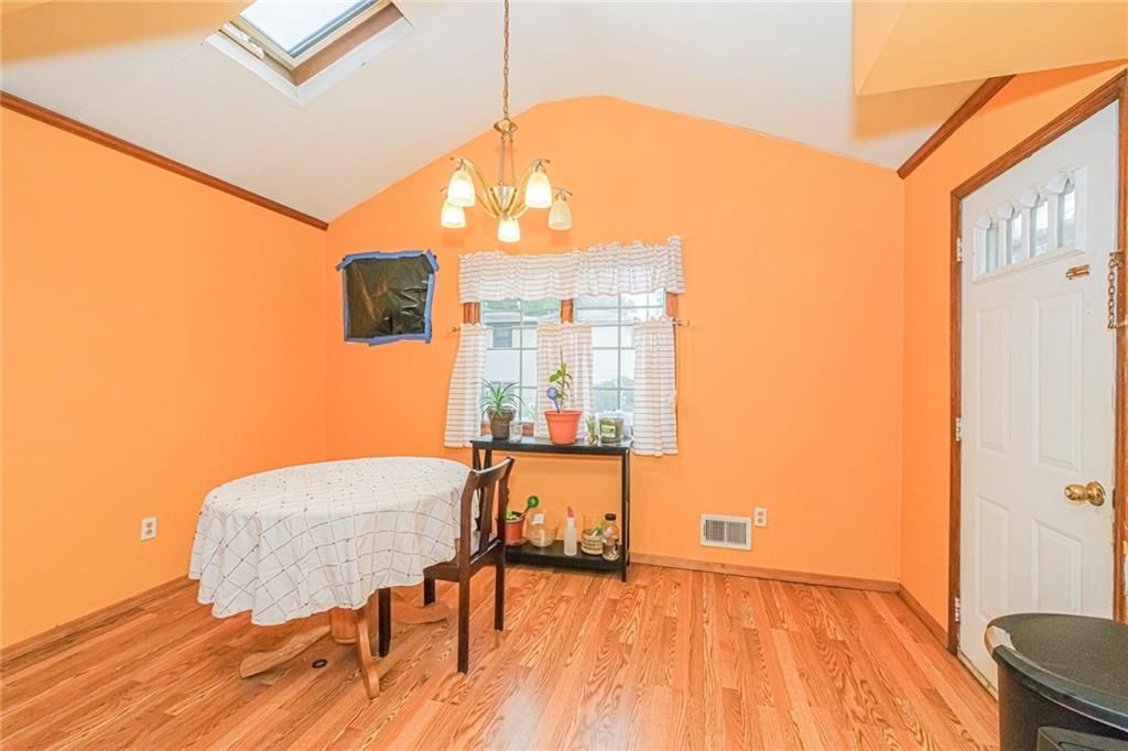 Bedroom, Chandelier, Interior, Wood Texture Flooring