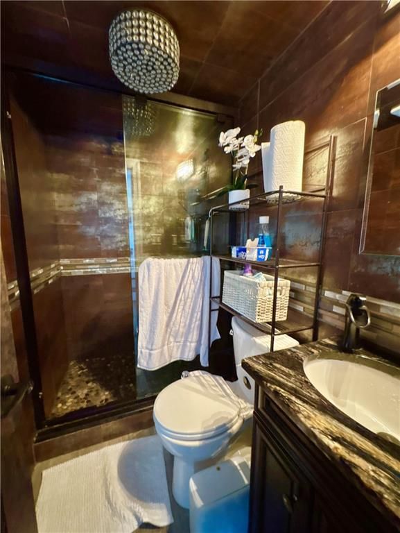 Bathroom, Glass Shower, Interior