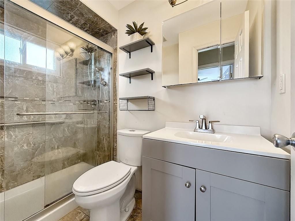 Bathroom, Glass Shower, Interior