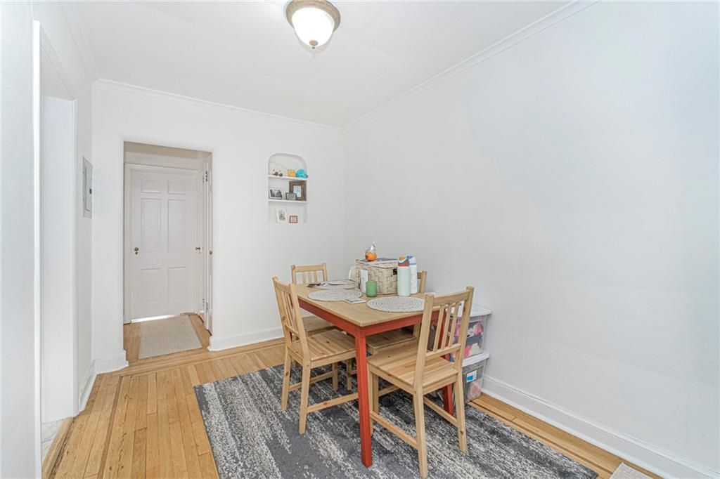 Dining room, Interior, Wood Texture Flooring