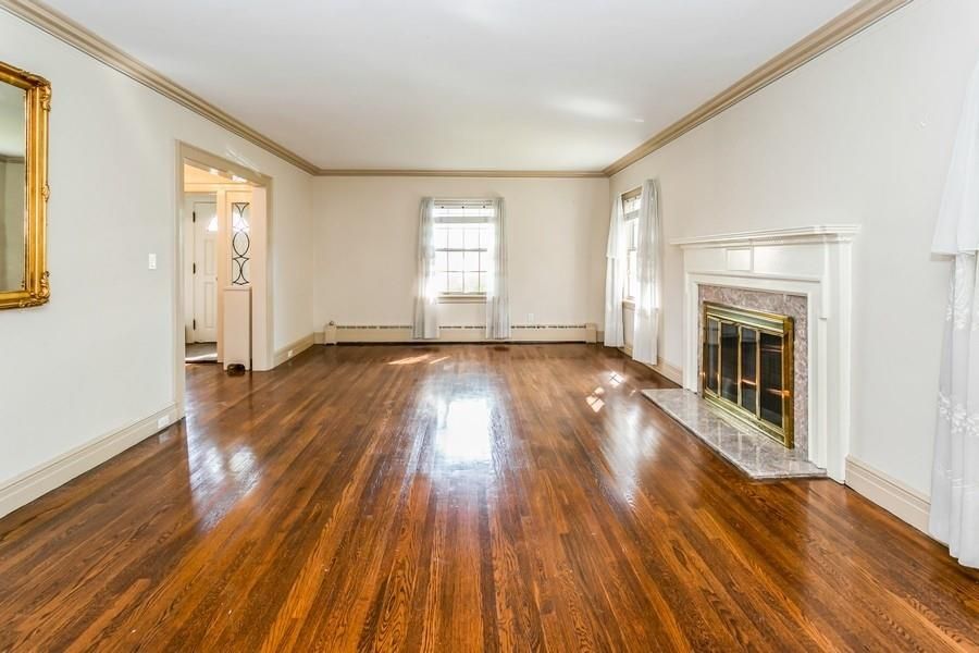 Empty room, Fireplace, Interior, Wood Texture Flooring