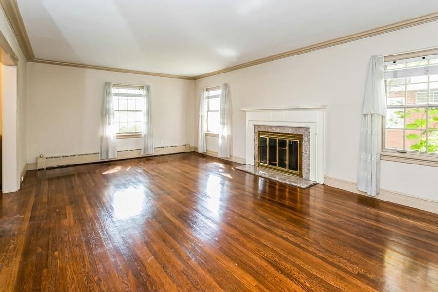 Empty room, Fireplace, Interior, Wood Texture Flooring