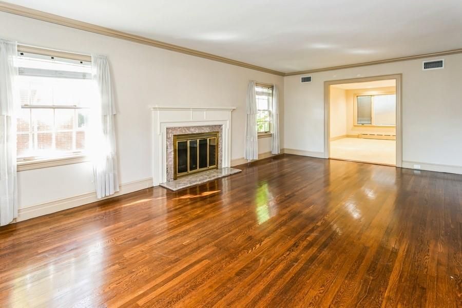 Empty room, Fireplace, Interior, Wood Texture Flooring
