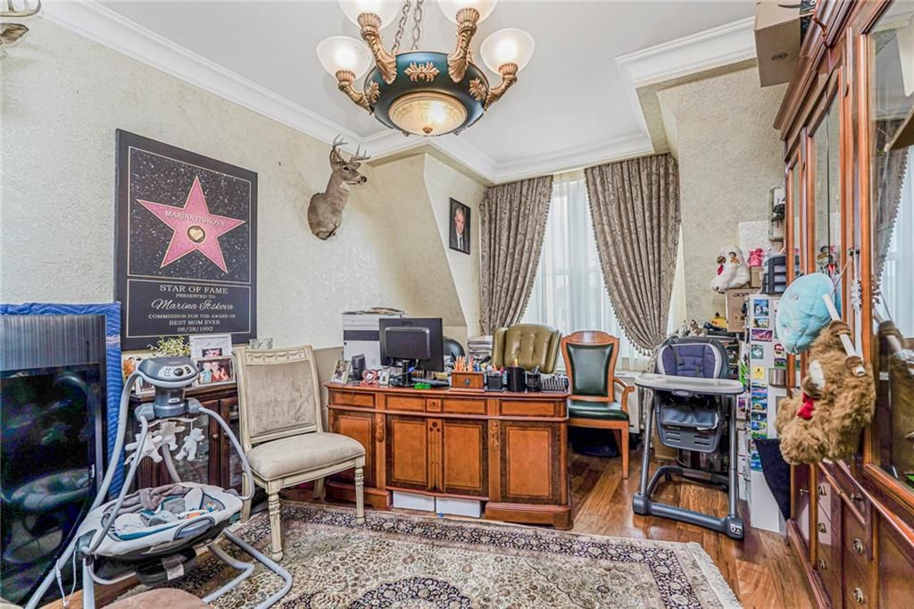 Home Office, Interior, Wood Texture Flooring