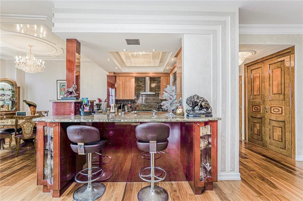 Chandelier, Interior, Recessed Lighting, Wood Texture Flooring