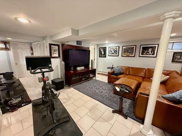 Fitness Equipment, Interior, Living room, Recessed Lighting