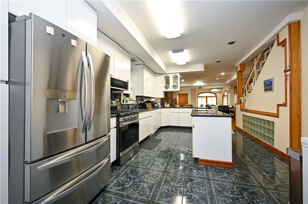 Interior, Kitchen, Recessed Lighting, Stainless Steel Appliances