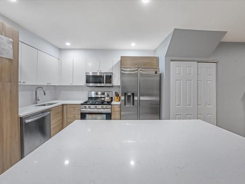 Interior, Kitchen, Recessed Lighting, Stainless Steel Appliances