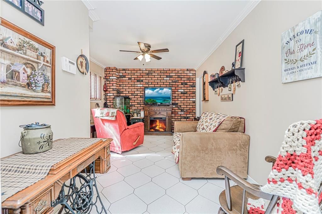 Fireplace, Interior, Living room, Stone Walls