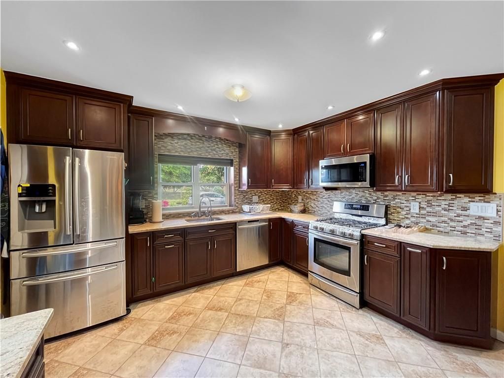 Interior, Kitchen, Recessed Lighting, Stainless Steel Appliances