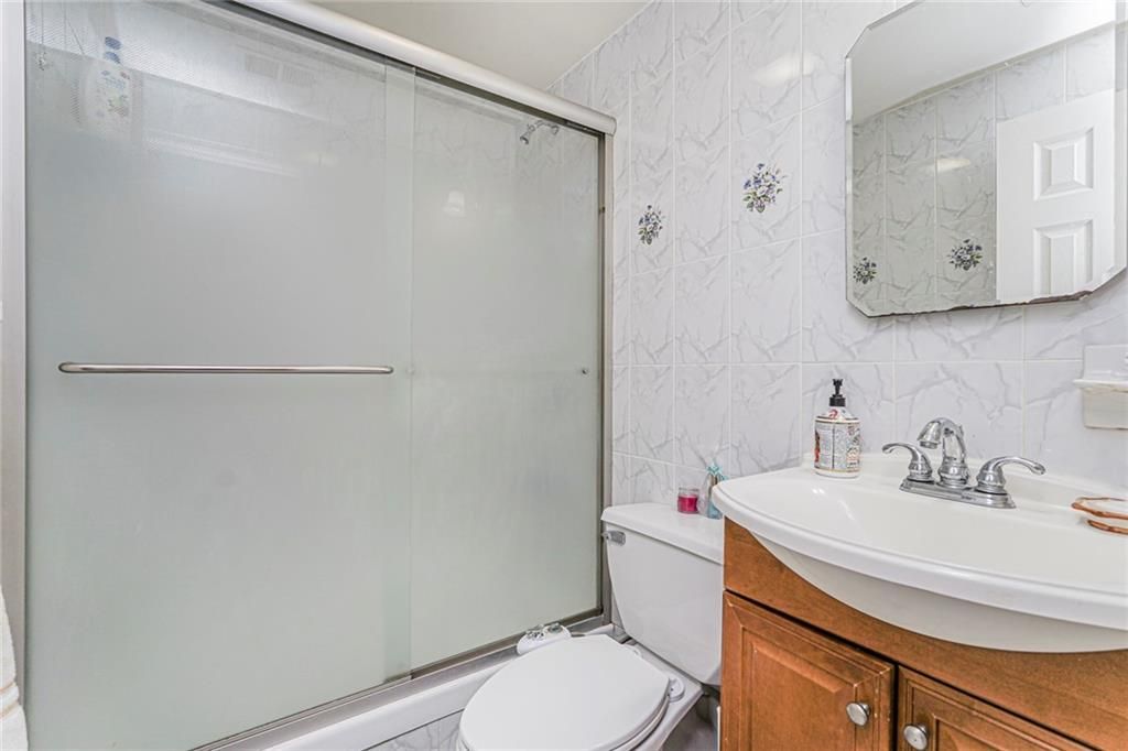 Bathroom, Glass Shower, Interior, Marble Walls