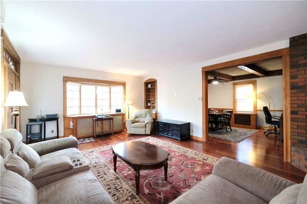Dining room, Interior, Living room, Stone Walls, Wooden Beams, Wood Texture Flooring