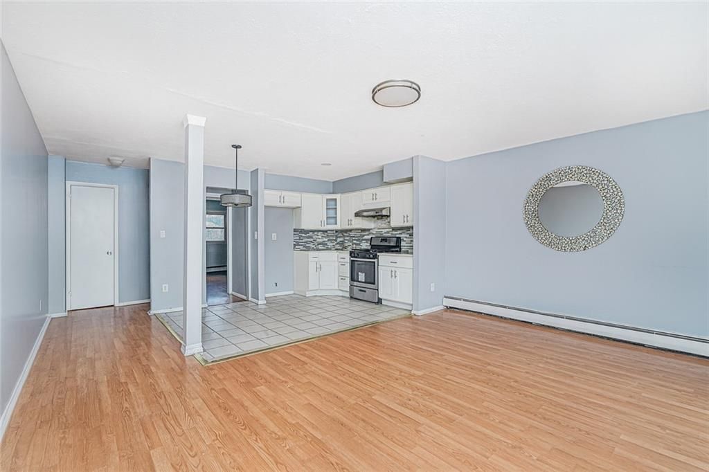 Empty room, Interior, Kitchen, Wood Texture Flooring