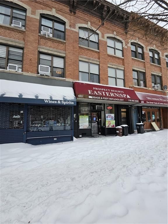 Exterior, Facade, Brick Facade, Condo Building