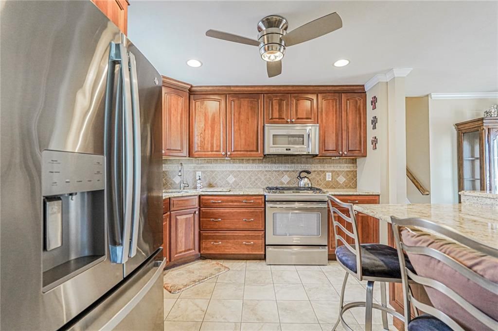 Interior, Kitchen, Recessed Lighting, Stainless Steel Appliances