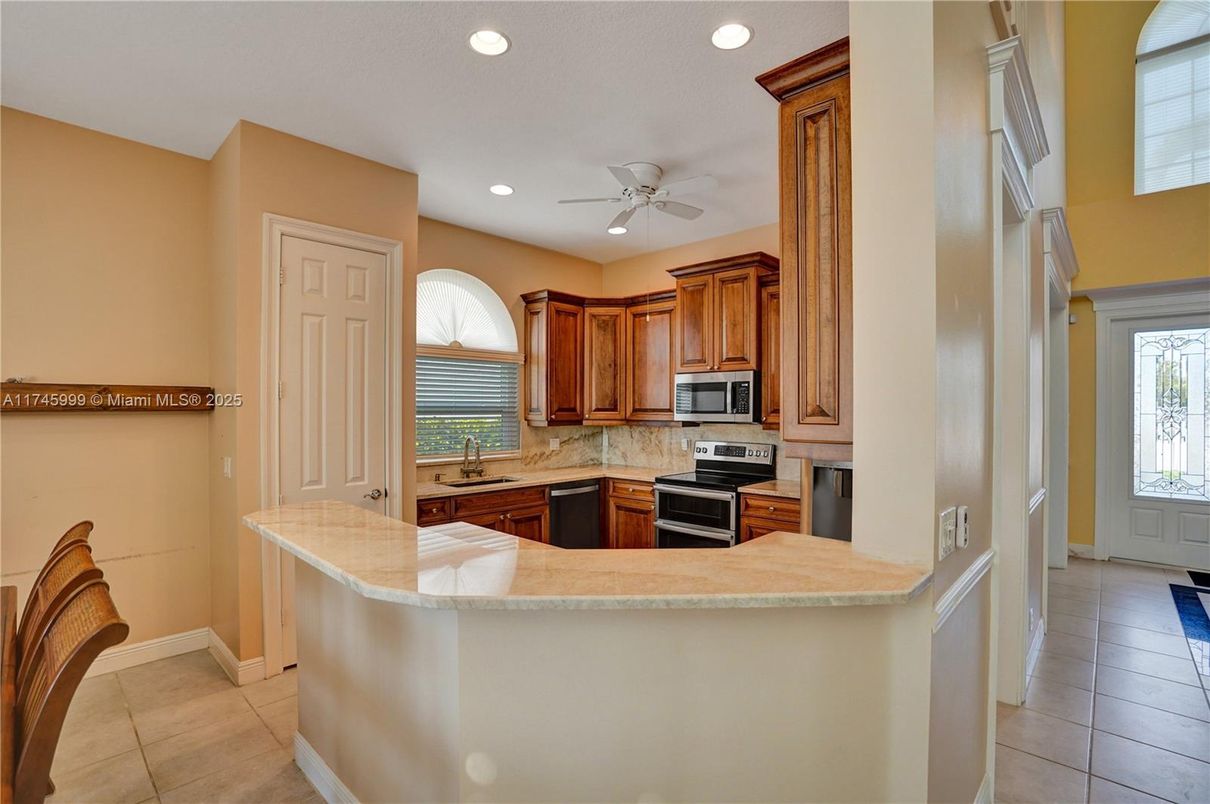 Interior, Kitchen, Recessed Lighting