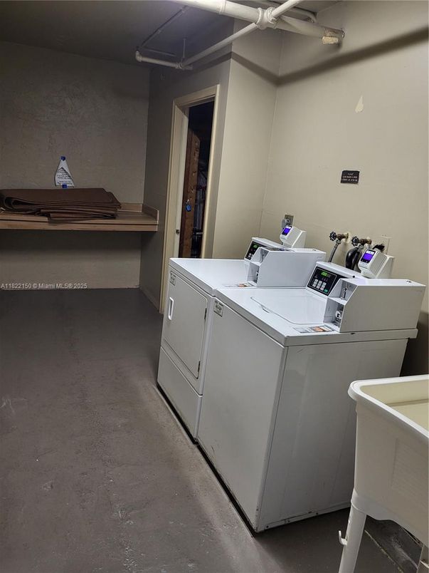 Interior, Washer