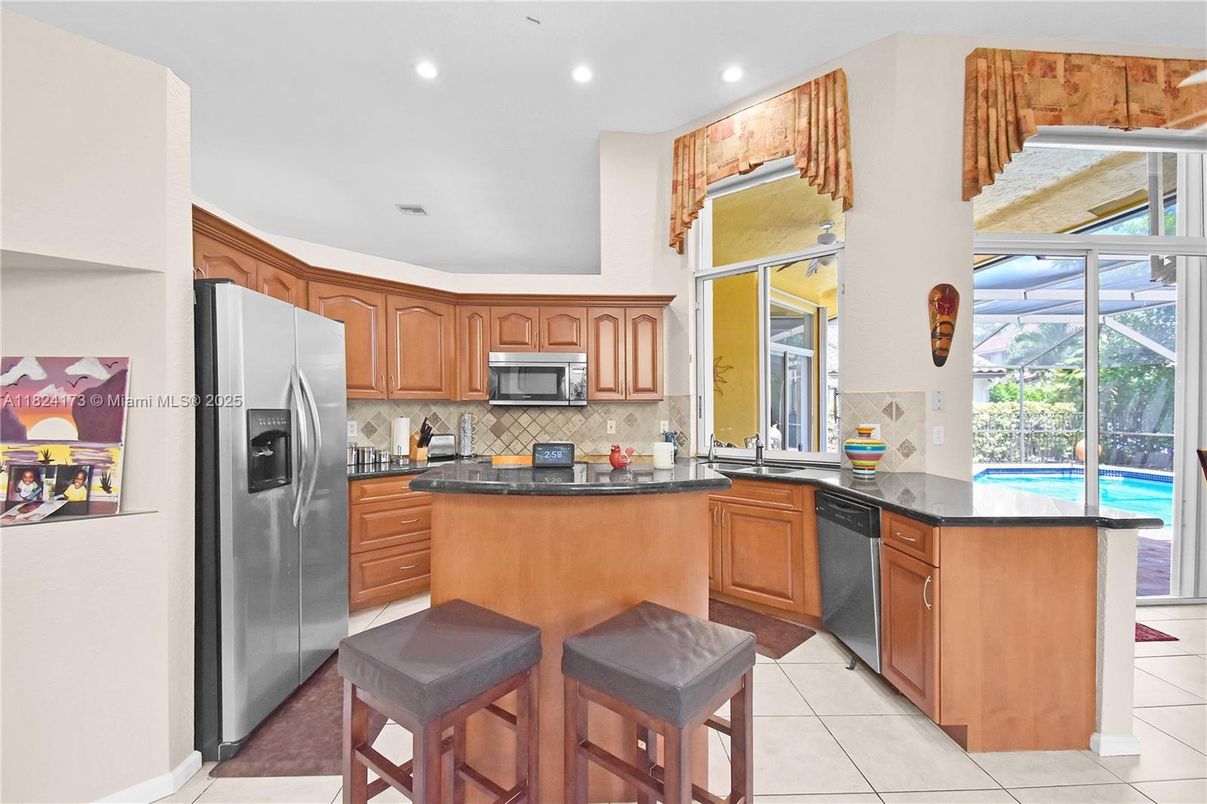 Interior, Kitchen, Recessed Lighting, Stainless Steel Appliances