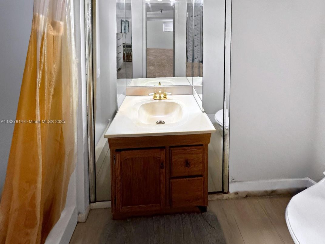Bathroom, Interior, Wood Texture Flooring