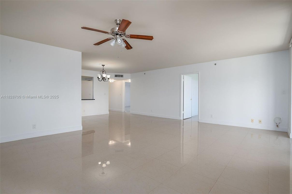 Chandelier, Empty room, Interior