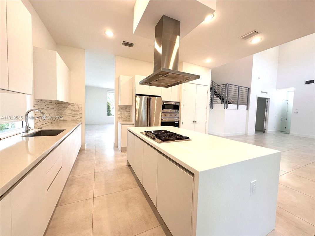 Interior, Kitchen, Recessed Lighting, Stainless Steel Appliances