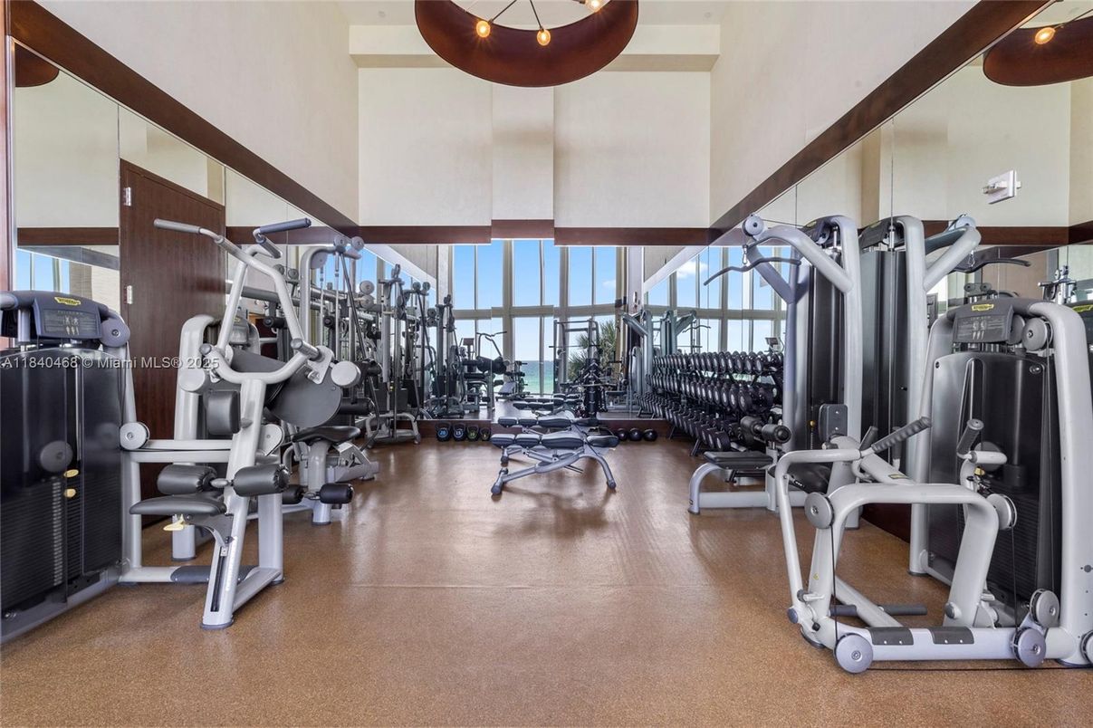 Fitness Equipment, Gym, Interior