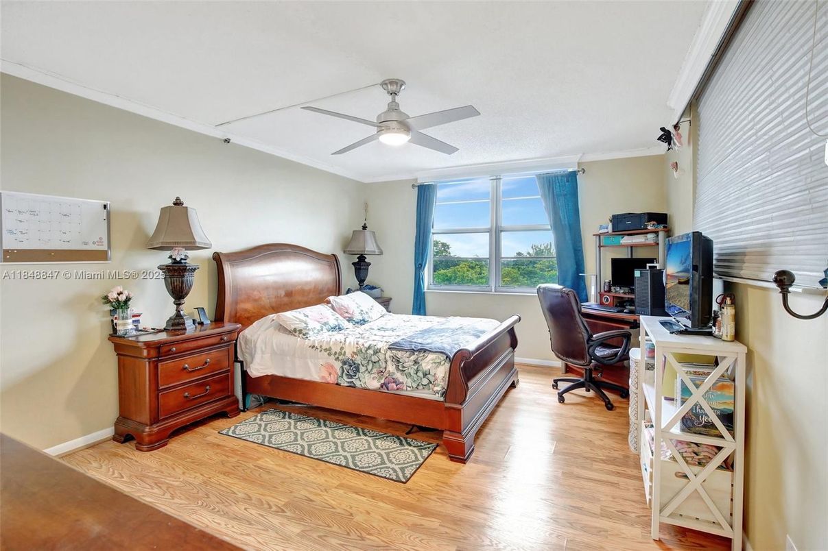 Bedroom, Home Office, Interior, Wood Texture Flooring