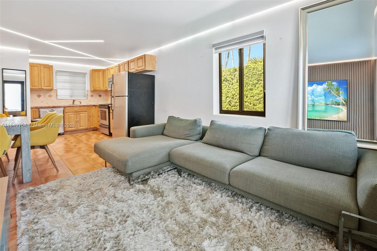 Interior, Kitchen, Living room, Wood Texture Flooring