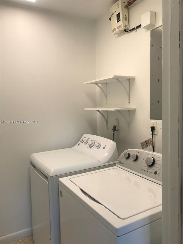 Interior, Washer