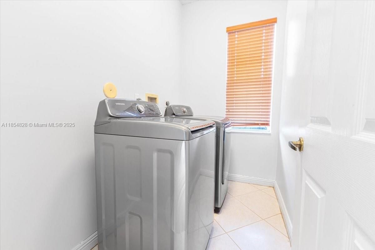 Interior, Washer