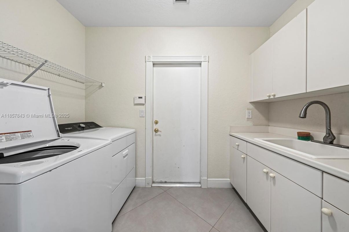 Interior, Washer