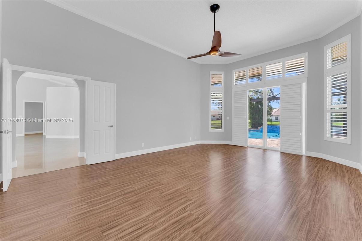 Empty room, Interior, Wood Texture Flooring
