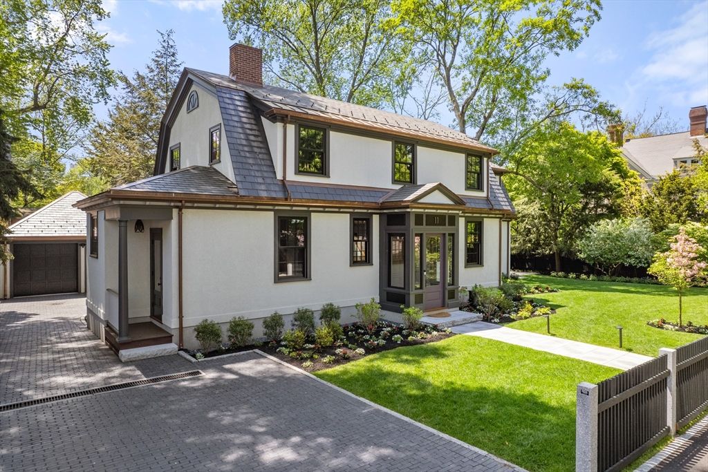 Backyard, Detached Garage, Exterior, Facade, Farmhouse