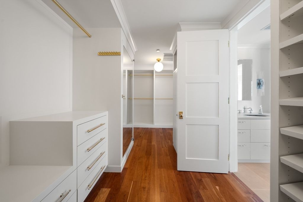 Interior, Walk-in Closets, Wood Texture Flooring