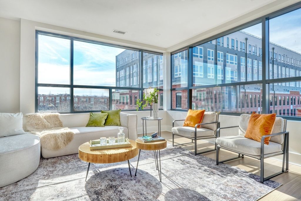 Interior, Living room, Sun Room, Wood Texture Flooring