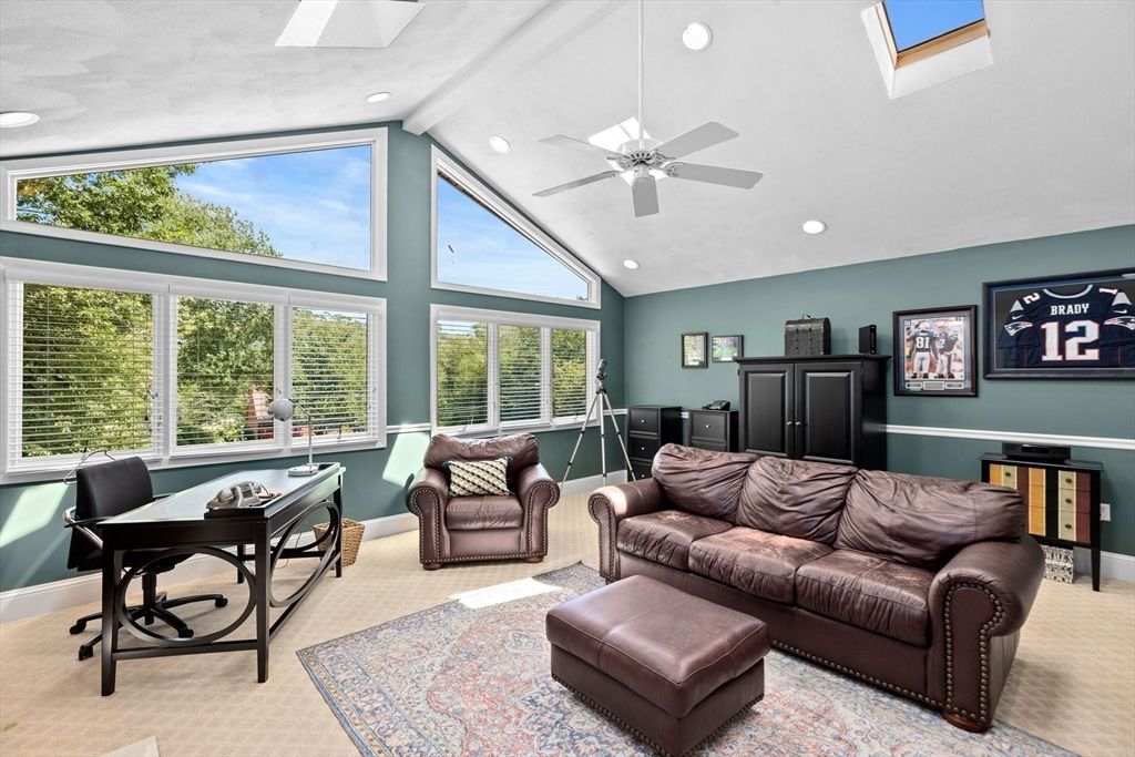 Home Office, Interior, Recessed Lighting