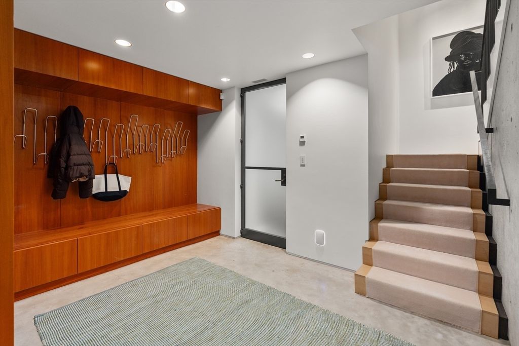 Interior, Recessed Lighting, Wooden Walls