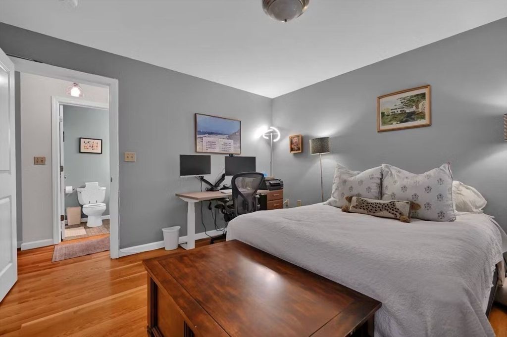 Bedroom, Home Office, Interior, Wood Texture Flooring