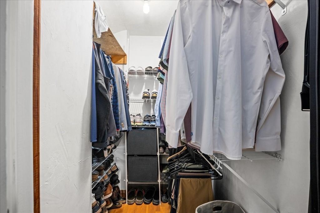 Interior, Walk-in Closets, Wood Texture Flooring