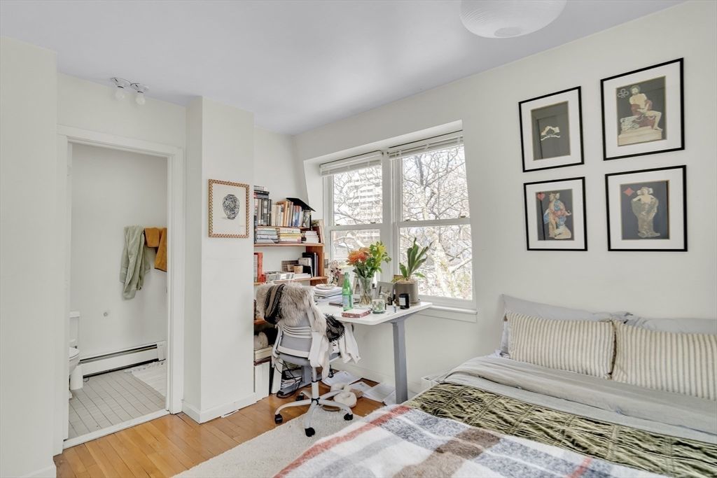 Bedroom, Home Office, Interior, Wood Texture Flooring