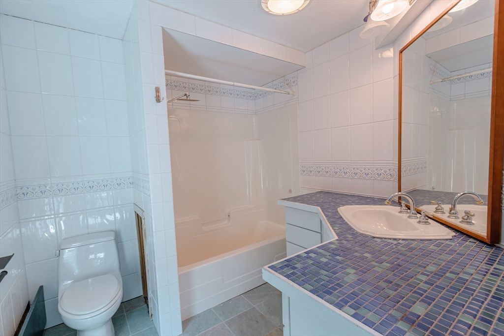 Bathroom, Glass Shower, Interior, Tile Countertops