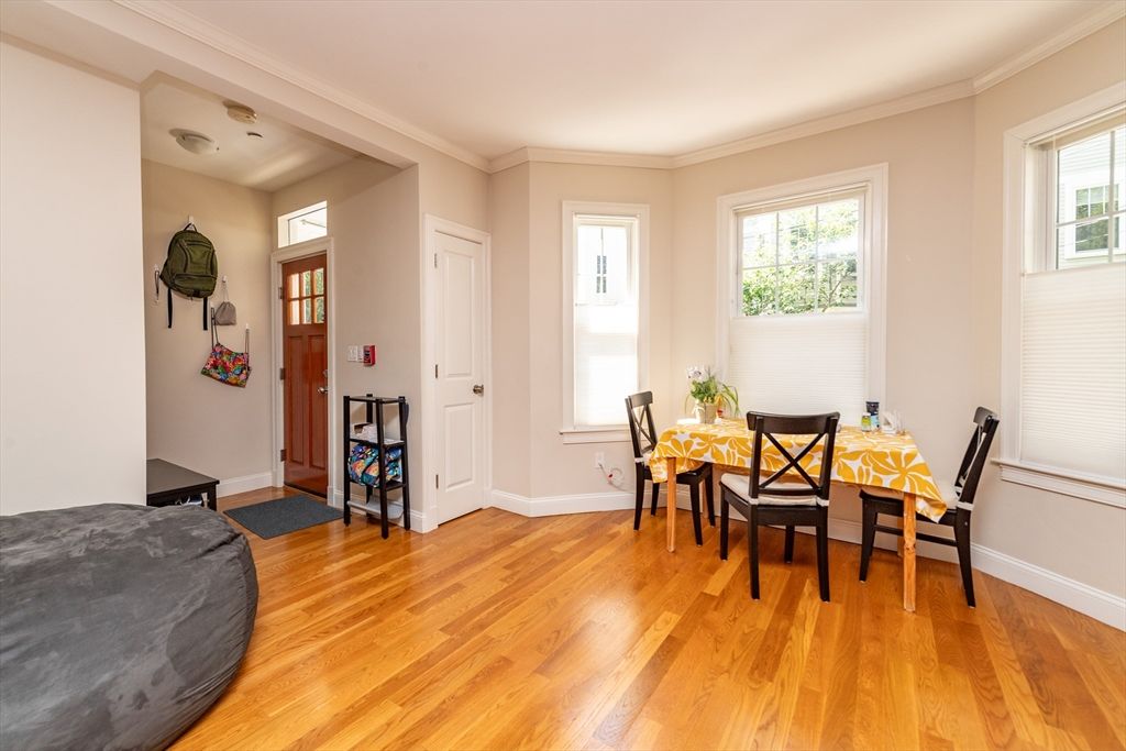 Dining room, Interior, Wood Texture Flooring